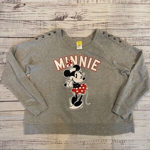 Disney Minnie Mouse Lace Up Shoulder Top. Size Juniors XXL.